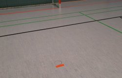 2022-04-11 Neue Badmintonfelder