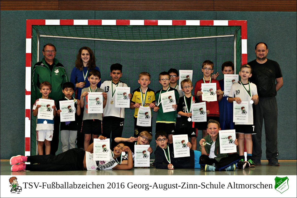TSV Abzeichen 2016 GAZ Altmorschen