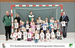 2016-11-16 Bambiniabzeichen KiTa Altmorschen
