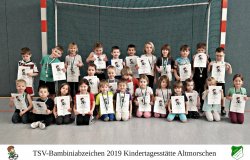 2019-02-05 Bambiniabzeichen Kita Altmorschen