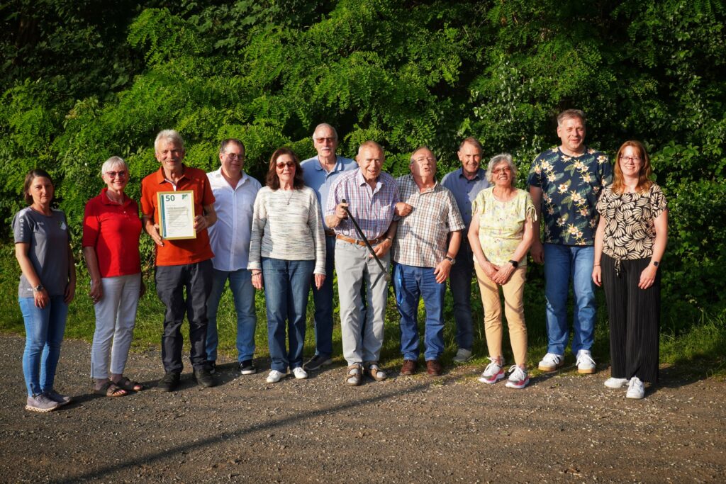 2025-06-13 JHV: Ehrungen Mitgliedschaften