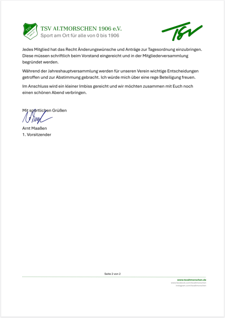 Einladung JHV 2026 Seite 2